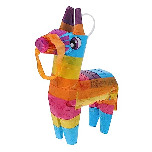 Ciieeo 1Stk Piñata Spielzeug spaß dekoration party Hasenzubehör Lama-Pinata das Geschenk Süßigkeiten Geschenke Partybevorzugung Halloween Partybedarf Mexiko Maiskuchen Tier Papier von Ciieeo