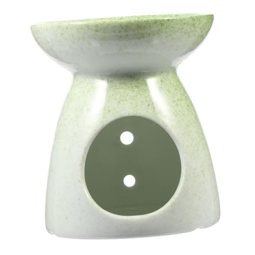 Ciieeo 1Stück Hohler Keramischer Weihrauchofen mit Elchmuster Aromatherapie Schale für Wohnkultur und Desktop für Duftöl und Räucherstäbchen von Ciieeo