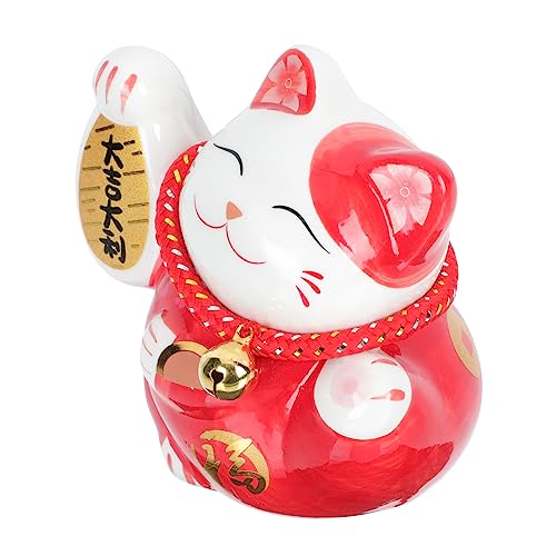 Ciieeo 1stk Glückliche Katzenverzierung Servierbrett Aus Stein Stange Anlasser Katzentunnel Pop Vintage - Groß Dekorativ 15c Dekoration Sipper Streamer Süß Keramik Rot Ciieeo 1stk Glückliche Katzenverzierung Servierbrett Aus Stein Stange Anlasser Katzentunnel Pop Vintage - Groß Dekorativ 15c Dekoration Sipper Streamer Süß Keramik Rot von Ciieeo