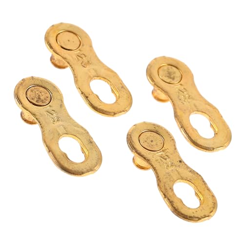 Ciieeo 2 Paare Fahrradkettenschnalle Mini Teile Mountainbike-Kettengelenke Fahrradketten-Stahlgelenk Fahrradketten-Verbindungsschnalle Angebot an Fahrradketten Golden Ciieeo 2 Paare Fahrradkettenschnalle Mini Teile Mountainbike-Kettengelenke Fahrradketten-Stahlgelenk Fahrradketten-Verbindungsschnalle Angebot an Fahrradketten Golden von Ciieeo