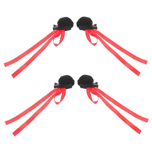 Ciieeo 2 Paare Frikadellen-Haarspange Haarzubehör Haarspangen frauen Bänder Haarspangen Haarklammern Haarschmuck für Damen Haarspangen für Damen Haarnadeln für Mädchen Schleife Schwarz Ciieeo 2 Paare Frikadellen-Haarspange Haarzubehör Haarspangen frauen Bänder Haarspangen Haarklammern Haarschmuck für Damen Haarspangen für Damen Haarnadeln für Mädchen Schleife Schwarz von Ciieeo