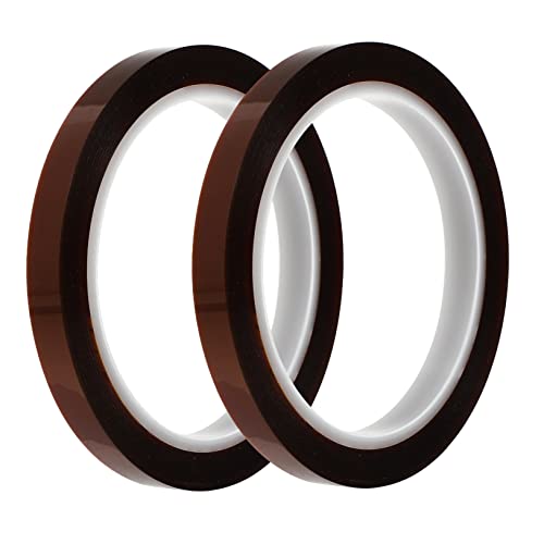 Ciieeo 2 Rollen Hitzebeständiges Klebeband für Sublimation Elektronikreparatur DIY Projekte Rückstandsfrei Hohe Haftkraft für Isolierung Maskierung Ciieeo 2 Rollen Hitzebeständiges Klebeband für Sublimation Elektronikreparatur DIY Projekte Rückstandsfrei Hohe Haftkraft für Isolierung Maskierung von Ciieeo