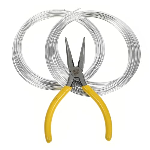 Ciieeo 2 Rollen Metalldraht Für Die Schmuckherstellung Diy Basteldraht Schmuckherstellung Aus Metalldraht Eisen Silber Ciieeo 2 Rollen Metalldraht Für Die Schmuckherstellung Diy Basteldraht Schmuckherstellung Aus Metalldraht Eisen Silber von Ciieeo