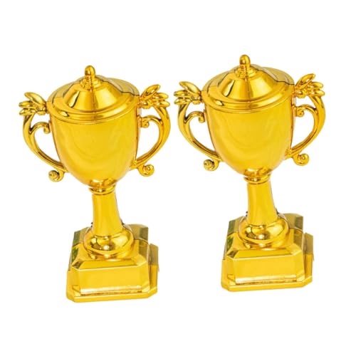 Ciieeo 2 STÜCK Mini Pokal Trophäen aus Kunststoff Goldfarben als Kuchen Deko für Geburtstagsfeiern Sportturniere und Kinderveranstaltungen Vielseitig Einsetzbar für Shower und Feiern Ciieeo 2 STÜCK Mini Pokal Trophäen aus Kunststoff Goldfarben als Kuchen Deko für Geburtstagsfeiern Sportturniere und Kinderveranstaltungen Vielseitig Einsetzbar für Shower und Feiern von Ciieeo
