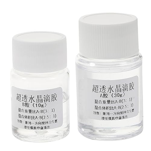 Ciieeo 2 Sätze Kristall-epoxy Kleber Epoxidklebstoff Harz Epoxid 2-teiliger Epoxid-holzspachtel 2-teiliges Epoxid Transparent Epoxidharz Ciieeo 2 Sätze Kristall-epoxy Kleber Epoxidklebstoff Harz Epoxid 2-teiliger Epoxid-holzspachtel 2-teiliges Epoxid Transparent Epoxidharz von Ciieeo