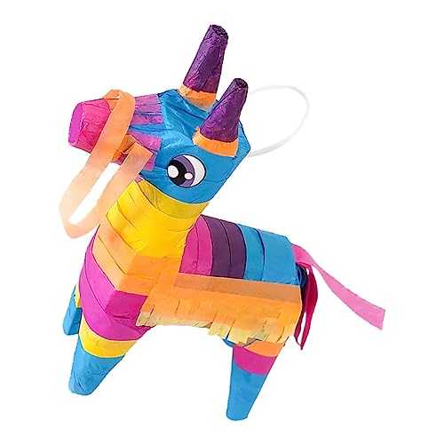 Ciieeo 2 Stk Piñata spaß the pleasure Fiesta-Taco-Party Süßigkeiten-Dekor Körbe Minispielzeug für Kinder Pinata-Spielzeug in Pferdeform Geburtstag Spielzeug männlich schmücken Regal Hase von Ciieeo