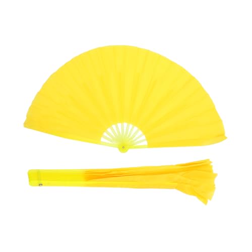 Ciieeo 2 Stück Faltfächer im Chinesischen Stil Robuste Handfächer für Tai Chi Tanz für Hochzeiten Partys Dekoratives Accessoire von Ciieeo