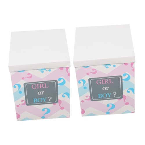 Ciieeo 2 Stück Geschlecht Enthüllt Faltbox Boy Girl Party Luftballonboxen Zum Ersten Geburtstag Säuglings Geschlecht Enthüllen Geschlecht Enthüllen Foto-requisiten Babypartyballon Papier Ciieeo 2 Stück Geschlecht Enthüllt Faltbox Boy Girl Party Luftballonboxen Zum Ersten Geburtstag Säuglings Geschlecht Enthüllen Geschlecht Enthüllen Foto-requisiten Babypartyballon Papier von Ciieeo