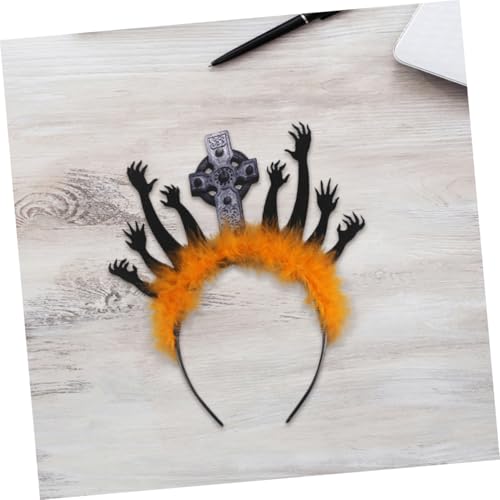 Ciieeo 2 Stück Halloween Haarreifen mit Zombie Hand und Grabsteinmotiv Leichtes Langlebiges Cosplay Party Haarband für Masquerade Kostüm Vielseitiges Zubehör für Halloween Events Ciieeo 2 Stück Halloween Haarreifen mit Zombie Hand und Grabsteinmotiv Leichtes Langlebiges Cosplay Party Haarband für Masquerade Kostüm Vielseitiges Zubehör für Halloween Events von Ciieeo