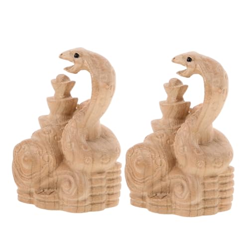 Ciieeo 2 Stück Jahr Der Schlange Holzschnitzerei Ornamente Chinesische Neujahrsdekorationen Schlangenfiguren Halloween Schlangendekor Mini Schlangenstatuen Cartoon Ciieeo 2 Stück Jahr Der Schlange Holzschnitzerei Ornamente Chinesische Neujahrsdekorationen Schlangenfiguren Halloween Schlangendekor Mini Schlangenstatuen Cartoon von Ciieeo