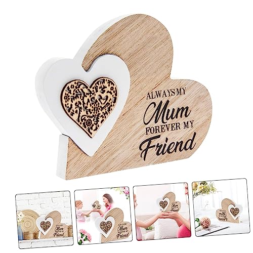 Ciieeo 2 Stück Muttertagsdeko Holz Herzform Tischdekoration Langlebig Vielseitig für Party Fotorequisiten und Feierlichkeiten Geeignet Ciieeo 2 Stück Muttertagsdeko Holz Herzform Tischdekoration Langlebig Vielseitig für Party Fotorequisiten und Feierlichkeiten Geeignet von Ciieeo