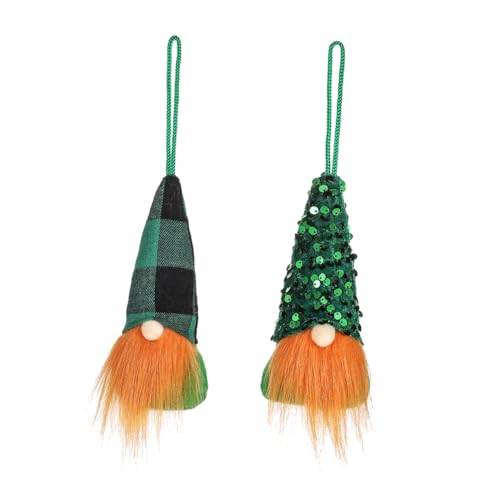 Ciieeo 2 Stück Patrick's Day No Face GNOME Doll Dekoration Niedliche Tischfigur für Party Deko Langlebige GNOME Puppen für Wohn und Bürodeko Geeignet für Familienfeiern und Ciieeo 2 Stück Patrick's Day No Face GNOME Doll Dekoration Niedliche Tischfigur für Party Deko Langlebige GNOME Puppen für Wohn und Bürodeko Geeignet für Familienfeiern und von Ciieeo
