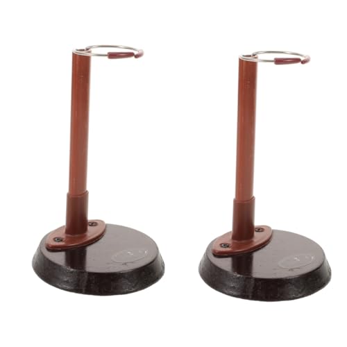 Ciieeo 2 Stück Puppenständer puppenzubehör Figur Puppen für Puppenträger Mädchen Anzeige Puppenunterstützungsstand Ständer für Puppen Display-Ständer Plastik Brown Ciieeo 2 Stück Puppenständer puppenzubehör Figur Puppen für Puppenträger Mädchen Anzeige Puppenunterstützungsstand Ständer für Puppen Display-Ständer Plastik Brown von Ciieeo