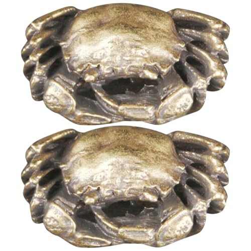 Ciieeo 2 Stück Retro Messing Krabbenfigur Kreative Tischdekoration Brass Crab Statue für Zuhause und Büro Regal Ornament Vintage Stil Ciieeo 2 Stück Retro Messing Krabbenfigur Kreative Tischdekoration Brass Crab Statue für Zuhause und Büro Regal Ornament Vintage Stil von Ciieeo