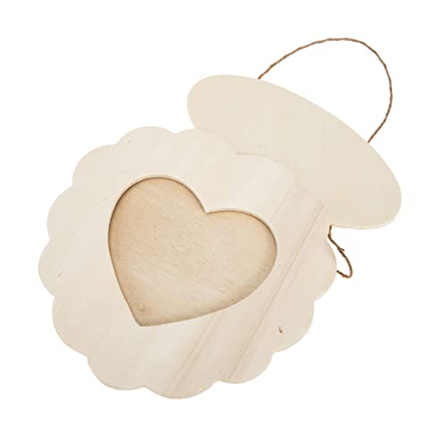 Ciieeo 2 Stück Teiliges DIY Holz Bilderrahmen zum Aufhängen Kreative Bastelrahmen für Kinderzeichnungen und Kunstwerke Liebevolles für Mädchen Natürliche Holzdekoration Ciieeo 2 Stück Teiliges DIY Holz Bilderrahmen zum Aufhängen Kreative Bastelrahmen für Kinderzeichnungen und Kunstwerke Liebevolles für Mädchen Natürliche Holzdekoration von Ciieeo