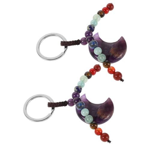 Ciieeo 2 Stück Teiliges Kristall Mond Schlüsselanhänger Metall und Kristallveredelt Mondförmiger Anhänger Taschen und Schlüsseldeko Vielseitiges Accessoire für Frauen und Geschenkideen Ciieeo 2 Stück Teiliges Kristall Mond Schlüsselanhänger Metall und Kristallveredelt Mondförmiger Anhänger Taschen und Schlüsseldeko Vielseitiges Accessoire für Frauen und Geschenkideen von Ciieeo