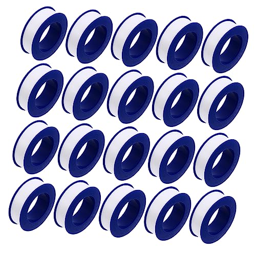 Ciieeo 20 Rollen Rohstoffgürtel mit hohem Temperatur wasserdichtes Band Rohr wasserdichtes klebeband abdichtungsband Gewindedichtungsbänder für Schlauch Klempnerband für Lecks PTFE Weiß Ciieeo 20 Rollen Rohstoffgürtel mit hohem Temperatur wasserdichtes Band Rohr wasserdichtes klebeband abdichtungsband Gewindedichtungsbänder für Schlauch Klempnerband für Lecks PTFE Weiß von Ciieeo