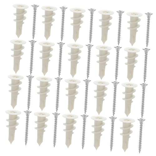 Ciieeo 20 Sätze Plasterboard Expansion Screws Selbstbohrende Gipskartondübel für Trockenbauwände Langlebig zu Installieren für Verschiedene Wandmaterialien und Stärken Ciieeo 20 Sätze Plasterboard Expansion Screws Selbstbohrende Gipskartondübel für Trockenbauwände Langlebig zu Installieren für Verschiedene Wandmaterialien und Stärken von Ciieeo