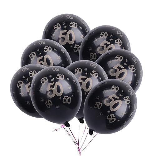Ciieeo 20 12 Folienballons aufhängen runder Latexballon zahlen Zahlenballons Geburtstag Gummiballons Geburtstag Luftballons runden Dekorationen Requisiten schmücken von Ciieeo