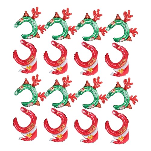 Ciieeo 20 Stück Aufblasbare Weihnachts Haarreifen Süße Cartoon Stirnbänder für Weihnachtsfeiern Lustige Party Dekorationen und Festliche Accessoires für Erwachsene Ciieeo 20 Stück Aufblasbare Weihnachts Haarreifen Süße Cartoon Stirnbänder für Weihnachtsfeiern Lustige Party Dekorationen und Festliche Accessoires für Erwachsene von Ciieeo