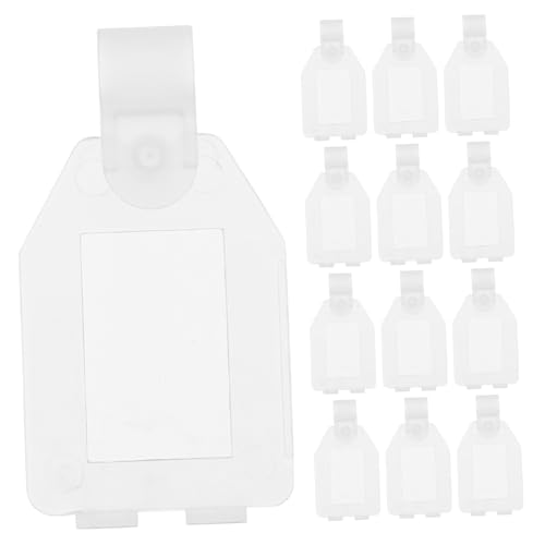Ciieeo 20 Stück Preisschild Name für Inhaber Einfach Draht hängend steht Supermarkt Regaletikettenhalter -Tag -Halter Klassifizierungsetikettenhalter Etikettenclip pp Transparent Ciieeo 20 Stück Preisschild Name für Inhaber Einfach Draht hängend steht Supermarkt Regaletikettenhalter -Tag -Halter Klassifizierungsetikettenhalter Etikettenclip pp Transparent von Ciieeo