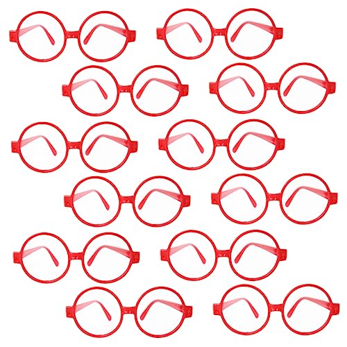 Ciieeo 20 Stück Runde Rote Brillenrahmen Teiliges Handgemachte Diy Kinderbrillen für Verkleidungen und Fotospaß Dekorative Party Requisiten für Unvergessliche Ciieeo 20 Stück Runde Rote Brillenrahmen Teiliges Handgemachte Diy Kinderbrillen für Verkleidungen und Fotospaß Dekorative Party Requisiten für Unvergessliche von Ciieeo