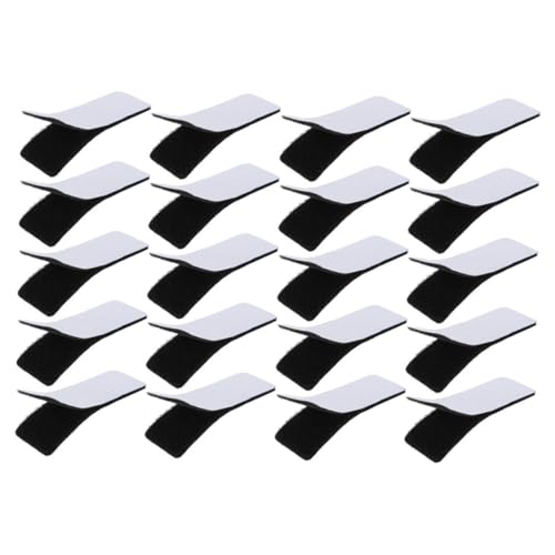 Ciieeo 20 Stück Selbstklebender Klettband Selbstklebendes Klebeband Doppelseitiges Befestigungsband Klettstreifen Hakenschlaufen-klebeband Schwarz Nylon Ciieeo 20 Stück Selbstklebender Klettband Selbstklebendes Klebeband Doppelseitiges Befestigungsband Klettstreifen Hakenschlaufen-klebeband Schwarz Nylon von Ciieeo