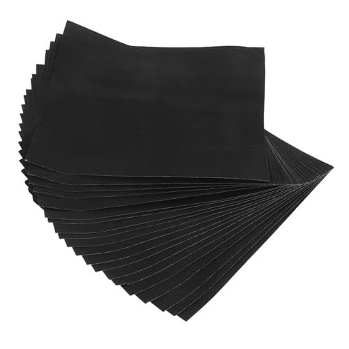 Ciieeo 20 Stück Teiliges Schleifpapier-Set Körnungen Feuchtschleifpapier Trockenschleifpapier mit Wasserfestem Träger für Holz Metall Möbelpolitur und DIY Reparaturen von Ciieeo