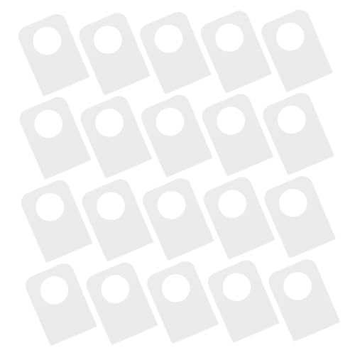 Ciieeo 200 Stück Selbstklebende Etiketten mit Loch für Einzelhandelspräsentationen Flexible Tabs für Schmuck Handarbeiten Ciieeo 200 Stück Selbstklebende Etiketten mit Loch für Einzelhandelspräsentationen Flexible Tabs für Schmuck Handarbeiten von Ciieeo