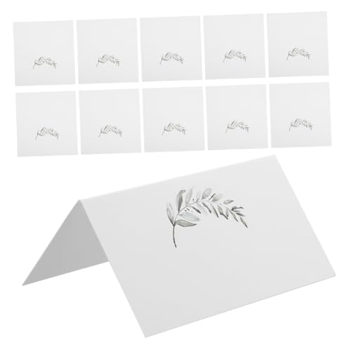 Ciieeo 200 Stück Sitzplatzkarte Tischkarten zum Sitzen Sitzkarten für Party Esstisch-Display-Schild Hochzeitstischkarten Tischkarten für die Tischdekoration Tischzeltkarten Papier Weiß Ciieeo 200 Stück Sitzplatzkarte Tischkarten zum Sitzen Sitzkarten für Party Esstisch-Display-Schild Hochzeitstischkarten Tischkarten für die Tischdekoration Tischzeltkarten Papier Weiß von Ciieeo