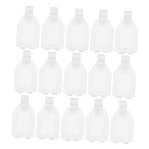 Ciieeo 20Stücke Etikettenclip Preisschildhalter Halbtransparent für Büro Supermarkt Installieren Preisinformationen für Körbe Ciieeo 20Stücke Etikettenclip Preisschildhalter Halbtransparent für Büro Supermarkt Installieren Preisinformationen für Körbe von Ciieeo