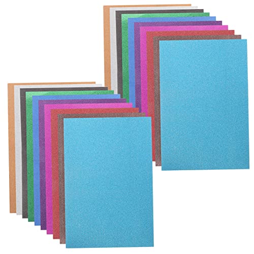 Ciieeo 20Stücke Glitzerpapier Glitzer Kartonpapier mit Kleber für DIY Bastelprojekte Kleber für Grußkarten und Kreative Bastelideen Ciieeo 20Stücke Glitzerpapier Glitzer Kartonpapier mit Kleber für DIY Bastelprojekte Kleber für Grußkarten und Kreative Bastelideen von Ciieeo