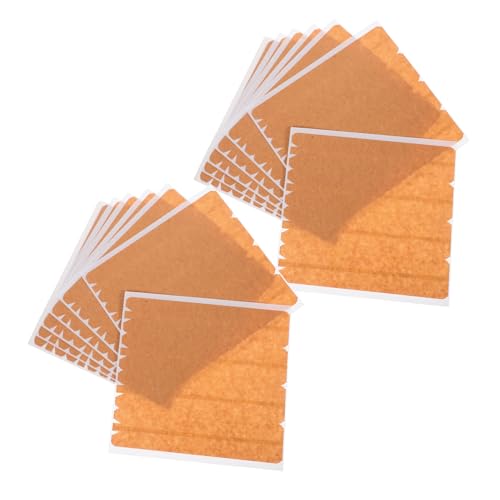Ciieeo 24 Blatt Kartonverschlussband Papierklebeband für Verpackungskartons Verpackungsband für den Versand Verschlussband für Beutel Paketklebeband Verpackungsband für Pakete Kraftpapier von Ciieeo