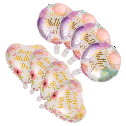 Ciieeo 24 Stck. Teiliges Aluminium Folienballon Muttertags Deko Herzform Weiß Wasserfarbenmuster Partydekoration für Festliche Feiern und Geschenkideen Ciieeo 24 Stck. Teiliges Aluminium Folienballon Muttertags Deko Herzform Weiß Wasserfarbenmuster Partydekoration für Festliche Feiern und Geschenkideen von Ciieeo