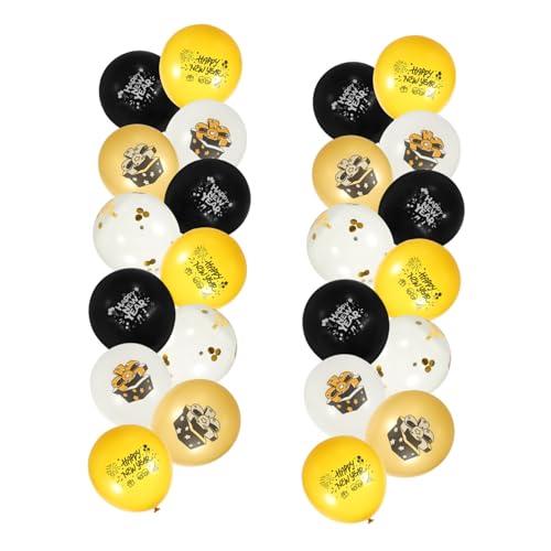 Ciieeo 24 Stück 2023 Latexballon luftballons new year decoration birthday decorations gasballon balloons ballonie Ballongirlande Neon Latexballons Party-Layout-Requisiten Emulsion Ciieeo 24 Stück 2023 Latexballon luftballons new year decoration birthday decorations gasballon balloons ballonie Ballongirlande Neon Latexballons Party-Layout-Requisiten Emulsion von Ciieeo