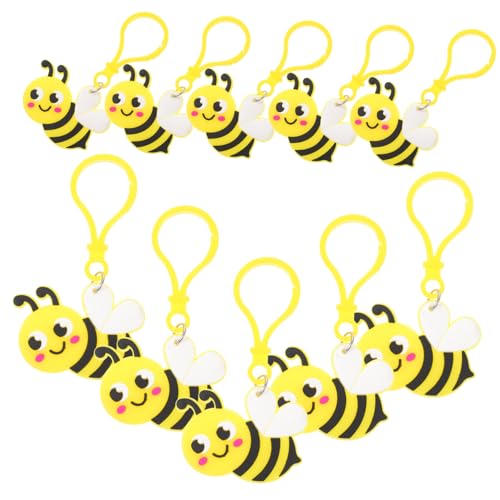 Ciieeo 24 Stück Teiliges Bienen Schlüsselanhänger aus Robustem Stilvoller Bienen Anhänger mit Karabiner Langlebiger Schlüsselring und Taschenanhänger als Geburtstags Mitgebsel und Ciieeo 24 Stück Teiliges Bienen Schlüsselanhänger aus Robustem Stilvoller Bienen Anhänger mit Karabiner Langlebiger Schlüsselring und Taschenanhänger als Geburtstags Mitgebsel und von Ciieeo