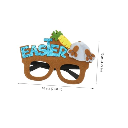 Ciieeo 24 Stück Teiliges Osterparty Brillenset Filz Leichte Bequeme und Lustige Fotorequisiten für Familien und Kinderfeiern Dekorative Partybrillen mit Einzigartigem Design für Bunte Ciieeo 24 Stück Teiliges Osterparty Brillenset Filz Leichte Bequeme und Lustige Fotorequisiten für Familien und Kinderfeiern Dekorative Partybrillen mit Einzigartigem Design für Bunte von Ciieeo