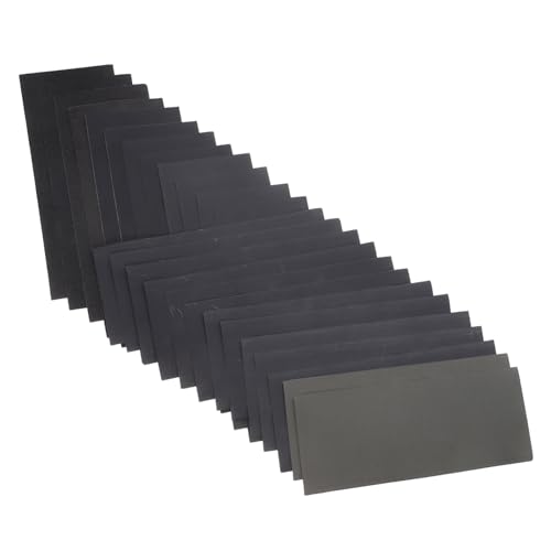 Ciieeo 24 Teiliges Kombinationsschleifpapier Aus Mattem Papier Autolack Schleifset Mini Schleifgerät Für Handwerk Exzenterschleifer Schleifpads Holzschleifer Schleifblöcke Auto von Ciieeo
