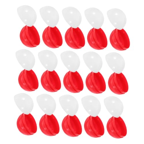 Ciieeo 25 Stück Teiliges Runde Befüllbare Kunststoffkapseln Leere Bunte Spielzeugkapseln für Gumball Glücksautomaten Sicher mit Glatten Kanten für Weihnachts Geburtstagsfeiern von Ciieeo