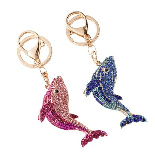 Ciieeo 2St Bastelanhänger aus Metall Auto Schlüsselanhänger für Boote tierische bescherung schlüsselanhänger tier charms anhänger schlüsselring Schlüsselanhänger-Dekoration Delphin- Ciieeo 2St Bastelanhänger aus Metall Auto Schlüsselanhänger für Boote tierische bescherung schlüsselanhänger tier charms anhänger schlüsselring Schlüsselanhänger-Dekoration Delphin- von Ciieeo
