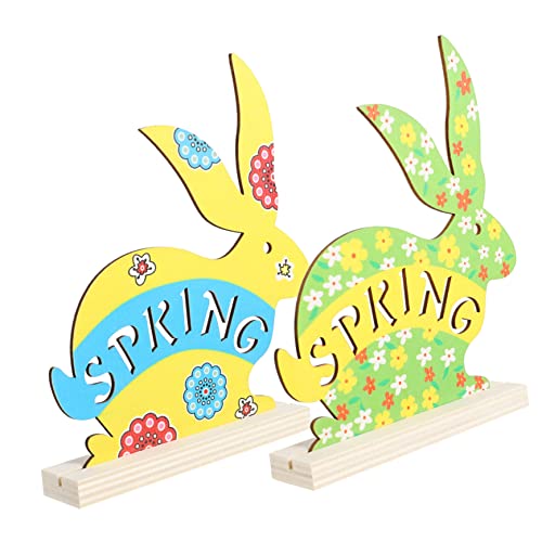 Ciieeo 2 Stücke Ostern Holz Dekorationen Form Ostern Dekorationen Für Tisch Kreative Ostern Party Dekorationen Entzückende Ostern Ciieeo 2 Stücke Ostern Holz Dekorationen Form Ostern Dekorationen Für Tisch Kreative Ostern Party Dekorationen Entzückende Ostern von Ciieeo