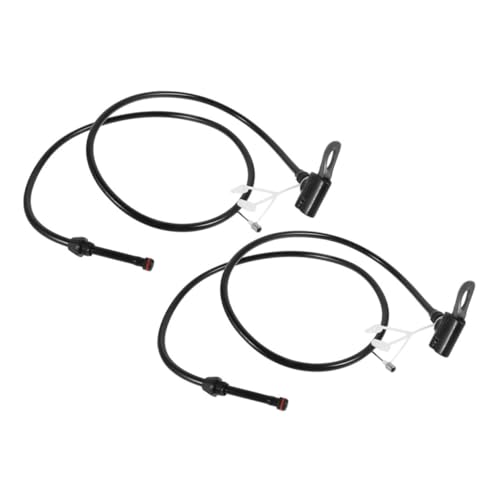 Ciieeo 2Stücke Fahrradventil Adapter für Presta und Frostbeständigem Schlauch für Luftpumpe und Verschiedene Anwendungen von Ciieeo