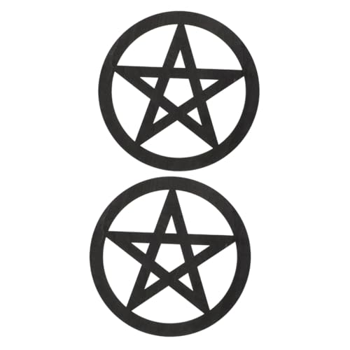 Ciieeo 2st Pentagramm-dekoration Pentagramm-altarfliese Poster Vintage Blumenrolle Ritual-altar-fliese Haushaltsschmuck Heimdekorationen Symbol Planke Tarot-glücksschmuck Kunst Hölzern Ciieeo 2st Pentagramm-dekoration Pentagramm-altarfliese Poster Vintage Blumenrolle Ritual-altar-fliese Haushaltsschmuck Heimdekorationen Symbol Planke Tarot-glücksschmuck Kunst Hölzern von Ciieeo