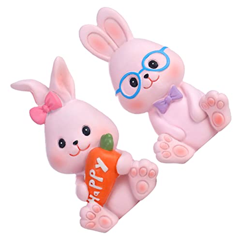 Ciieeo 2stücke Miniatur Hase Figurinen Dekoration Für Kuchen Desktop Ostern Und Garten Adorable Bunny Cake Topper Für Geburtstagsfeiern Und Feiertage Ciieeo 2stücke Miniatur Hase Figurinen Dekoration Für Kuchen Desktop Ostern Und Garten Adorable Bunny Cake Topper Für Geburtstagsfeiern Und Feiertage von Ciieeo