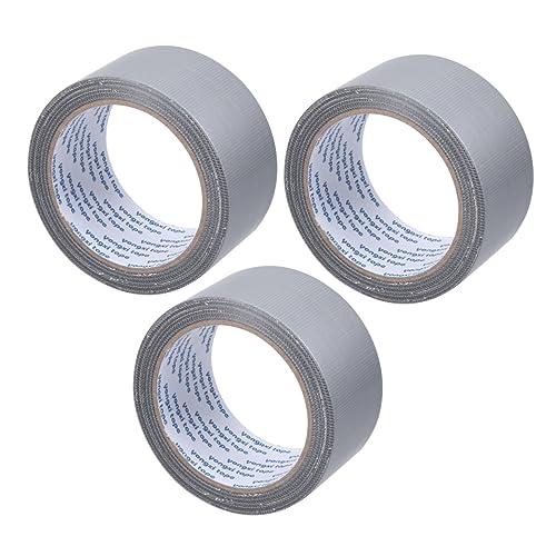 Ciieeo 3 Rollen Einseitiges Gewebeklebeband Multifunktionales Klebeband für Teppichverbindungen Verpackungen und Reparaturen pro Packung von Ciieeo
