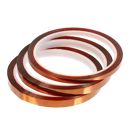 Ciieeo 3 Sätze Hochtemperatur Klebeband Hitzebeständiges Isolierband Für Elektronik Thermoisolationsband Für Schweißarbeiten Verpackungen Hohe Festigkeit 3 Rollen * 3 Ciieeo 3 Sätze Hochtemperatur Klebeband Hitzebeständiges Isolierband Für Elektronik Thermoisolationsband Für Schweißarbeiten Verpackungen Hohe Festigkeit 3 Rollen * 3 von Ciieeo
