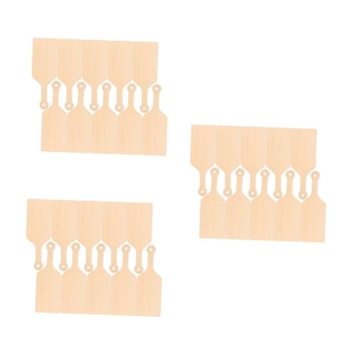Ciieeo 3 Sätze Teiliges Schneidebrett Aus Holz Malbare Holzplatten Für Bastelarbeiten Für Partys Und Feiertage Vielseitig Einsetzbar Für Snacks Und Diy Projekte 10 Stück * 3 von Ciieeo