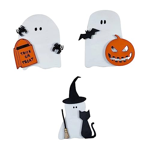 Ciieeo 3 Stück Halloween Deko Tischornament für Büro Halloween Dekoration für Innenräume von Ciieeo