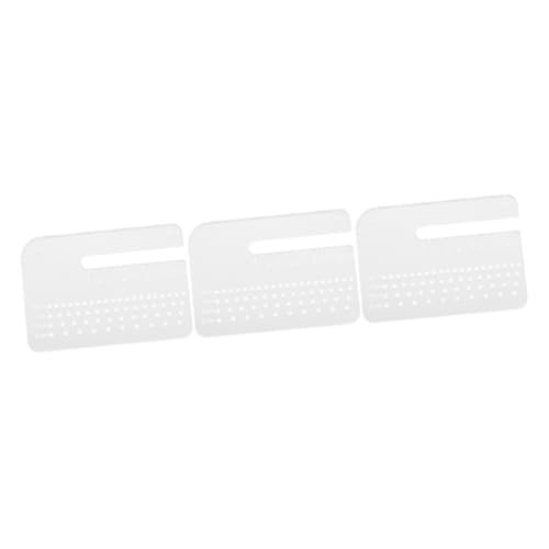 Ciieeo 3 Stück Lochplatte aus Leder praktische Locherplatte Lederwerkzeug Gürtelschlag großer Locher Lederschläger Stechhilfe Lochstanzwerkzeug Ledernahtstanze Stichplatten Acryl Ciieeo 3 Stück Lochplatte aus Leder praktische Locherplatte Lederwerkzeug Gürtelschlag großer Locher Lederschläger Stechhilfe Lochstanzwerkzeug Ledernahtstanze Stichplatten Acryl von Ciieeo