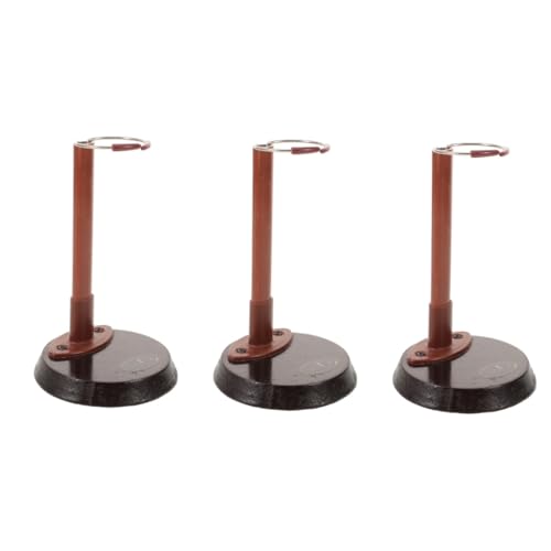 Ciieeo 3 Stück Puppenständer Figur Stand Anzeige Mädchen Puppen für Puppenträger puppenzubehör Display-Ständer Ständer für Puppen Plastik Brown Ciieeo 3 Stück Puppenständer Figur Stand Anzeige Mädchen Puppen für Puppenträger puppenzubehör Display-Ständer Ständer für Puppen Plastik Brown von Ciieeo
